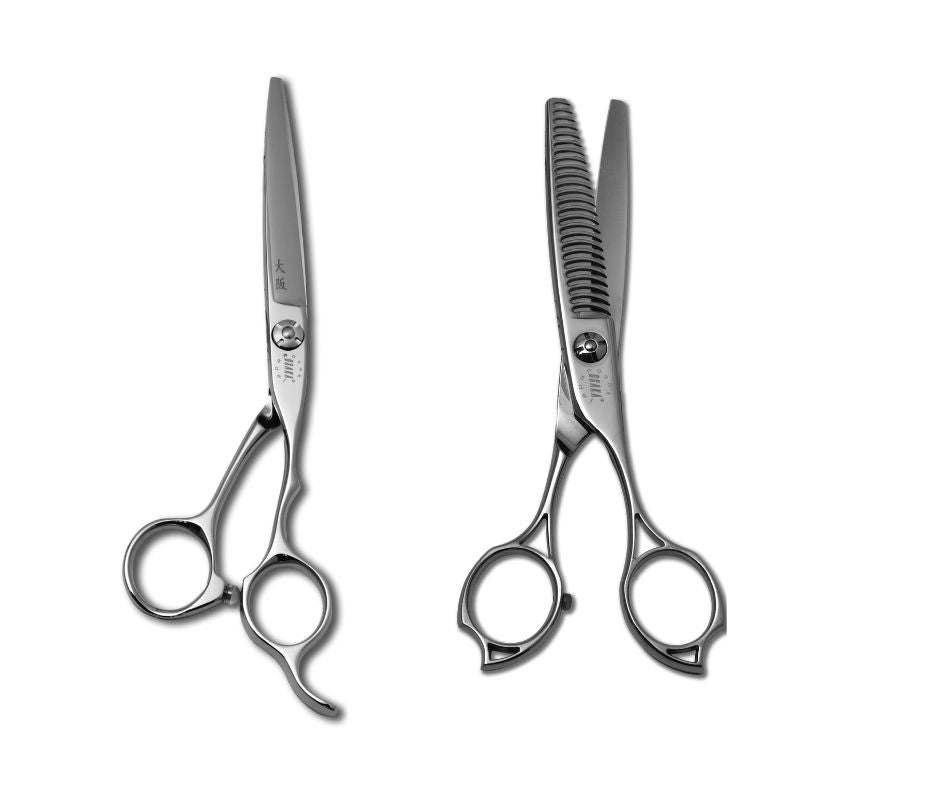 Osaka Premium Japanese Scissors CR Cobalt Set