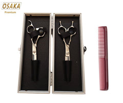 Osaka Premium Japanese Scissors YMS/YH27TH Cobalt Set